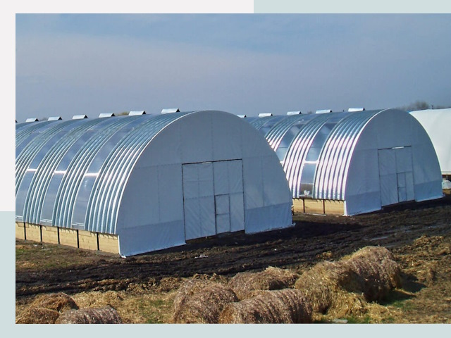 Сельскохозяйственные здания в Шебекине