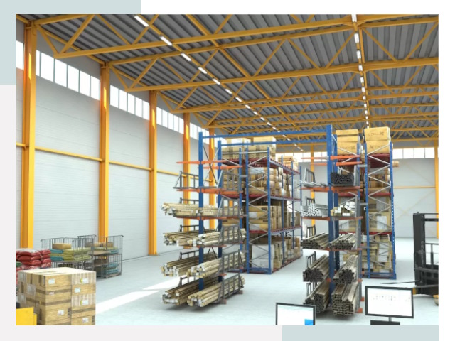 Типовые ангары в Шебекине