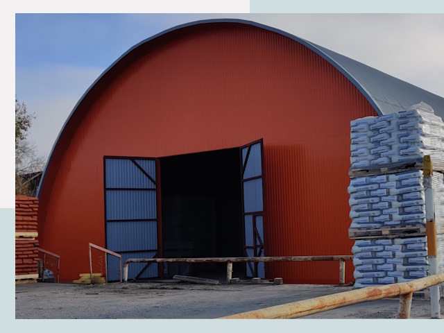 Полукруглые ангары по цене от 611 руб. в Шебекино