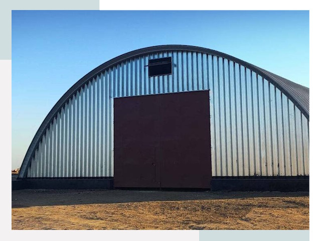 Арочные ангары в Шебекине