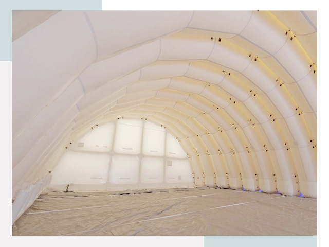 Пневмокаркасные ангары в Шебекине