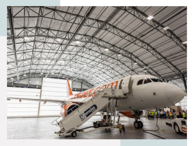 Авиационные ангары в Шебекине