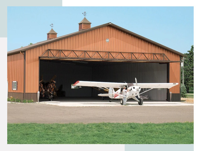 Ангары для самолетов в Шебекине