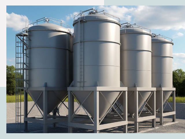 Металлические силосы от СтальСтрой-Шбк по цене 611 руб.