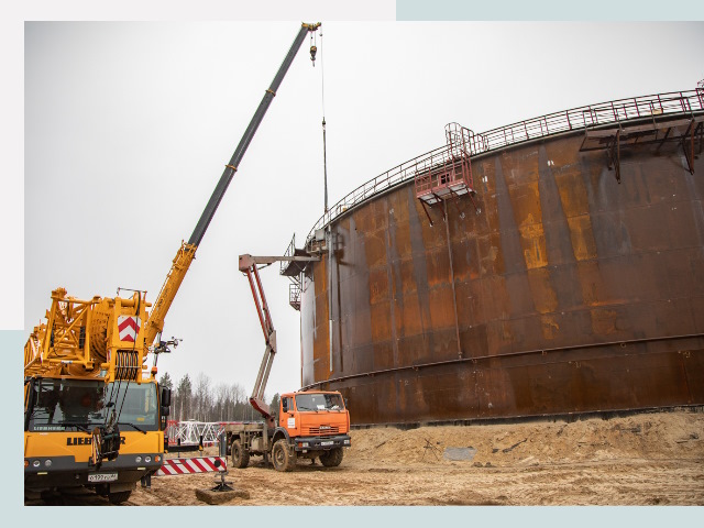 Монтаж резервуаров в Шебекине от 611 руб. за м³