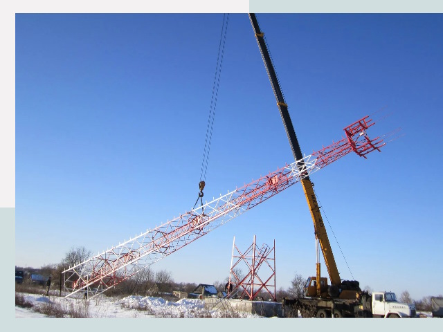 Строительство башен связи в Шебекине от 611 руб.