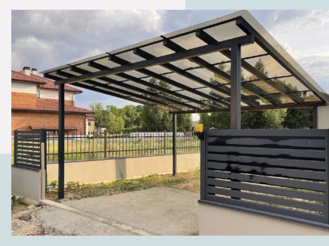 Металлические навесы в Шебекино от 611 руб. за м²