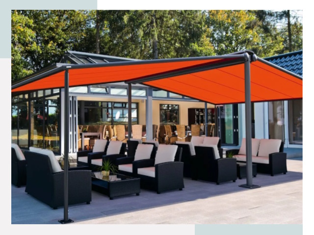 Навесы для кафе и ресторанов в Шебекине