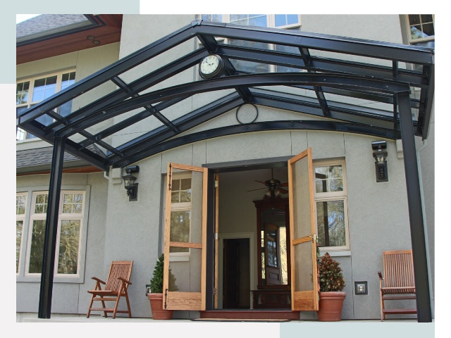 Козырьки металлические в Шебекине