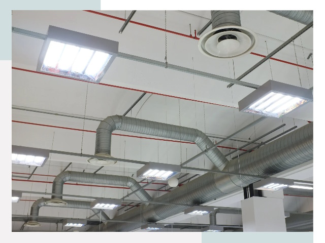 Вентиляция ангаров в Шебекине
