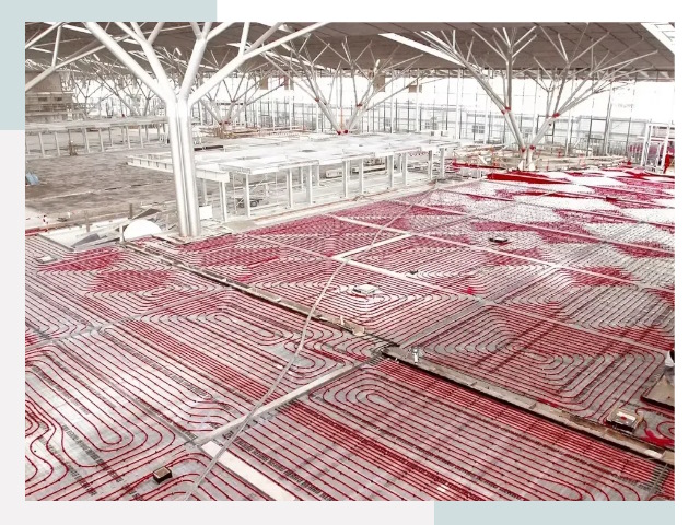 Отопление ангаров в Шебекине