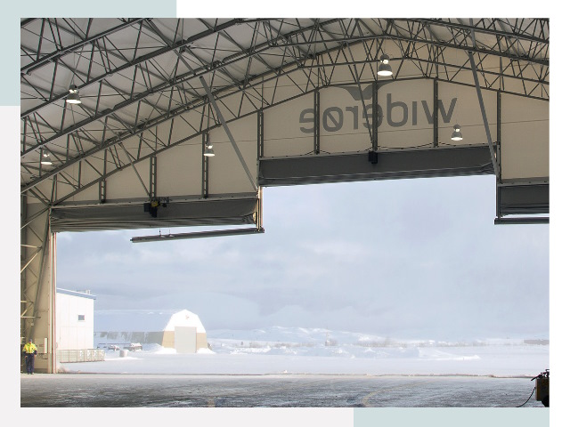 Ворота для ангаров в Шебекине