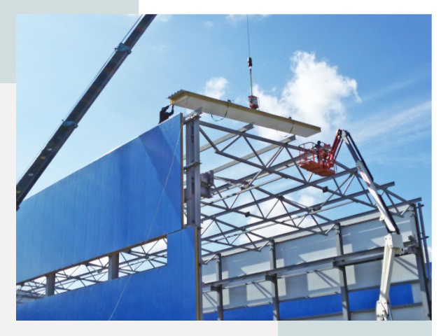 Монтаж сэндвич-панелей в Шебекине