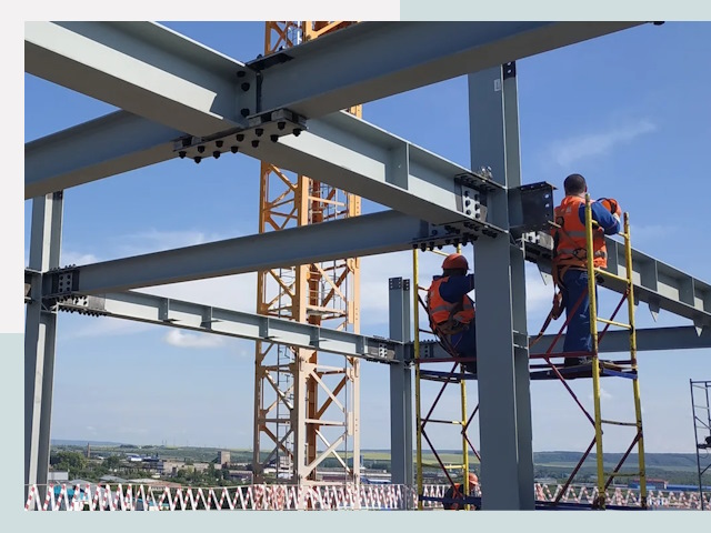 Монтаж металлоконструкций в Шебекине