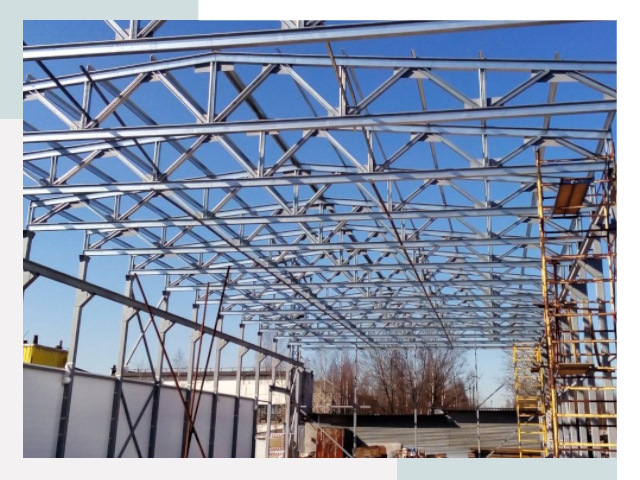 Металлокаркасы для складов в Шебекине